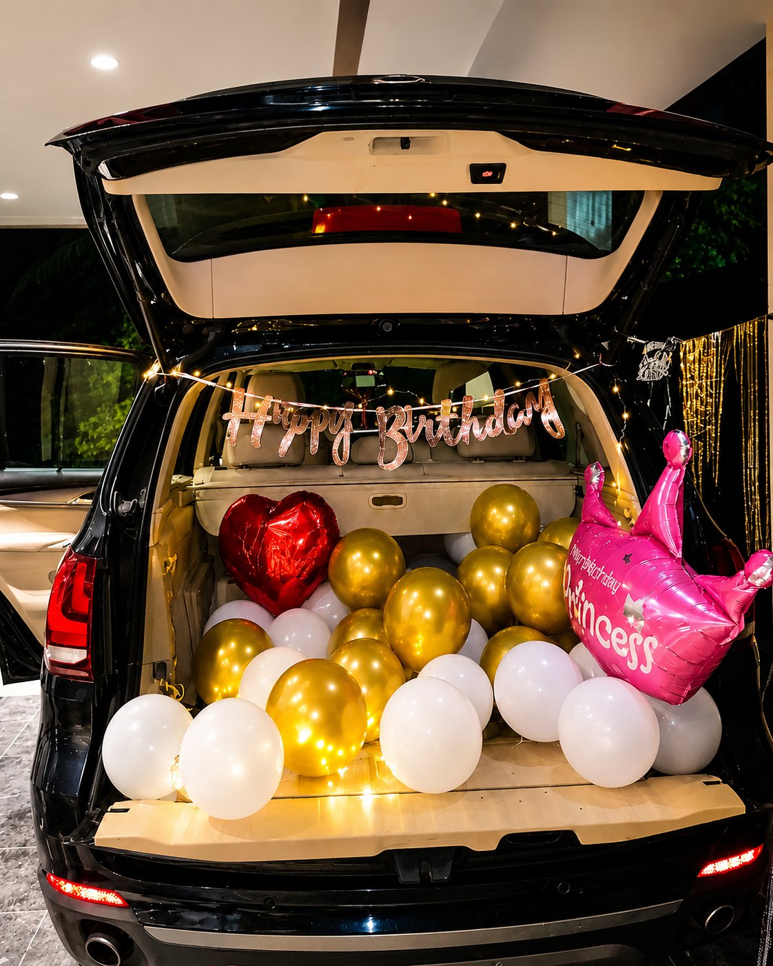 Car Boot Birthday Surprise Decoration Package