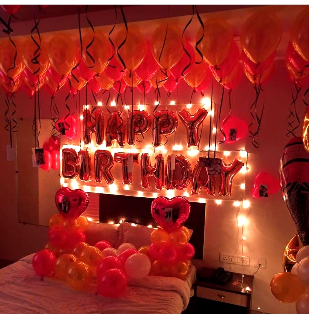 Romantic Birthday Room Decoration Package